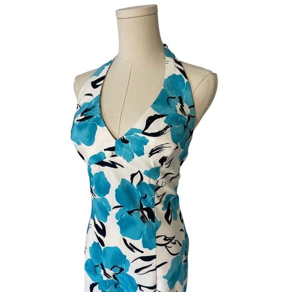 \Vintage 90S Retro Pinup Dress | Malibu Barbie Halter Back | Medium - Picture 4 of 8